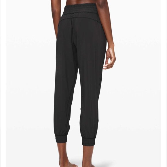 Lululemon Sun Setter Jogger *28" Black/Dark Gray Size 10 - Picture 2 of 7